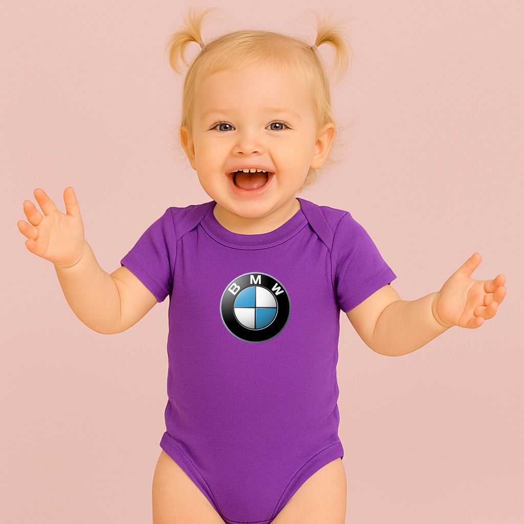 BMW Motorsports Cars Baby Romper Onesie